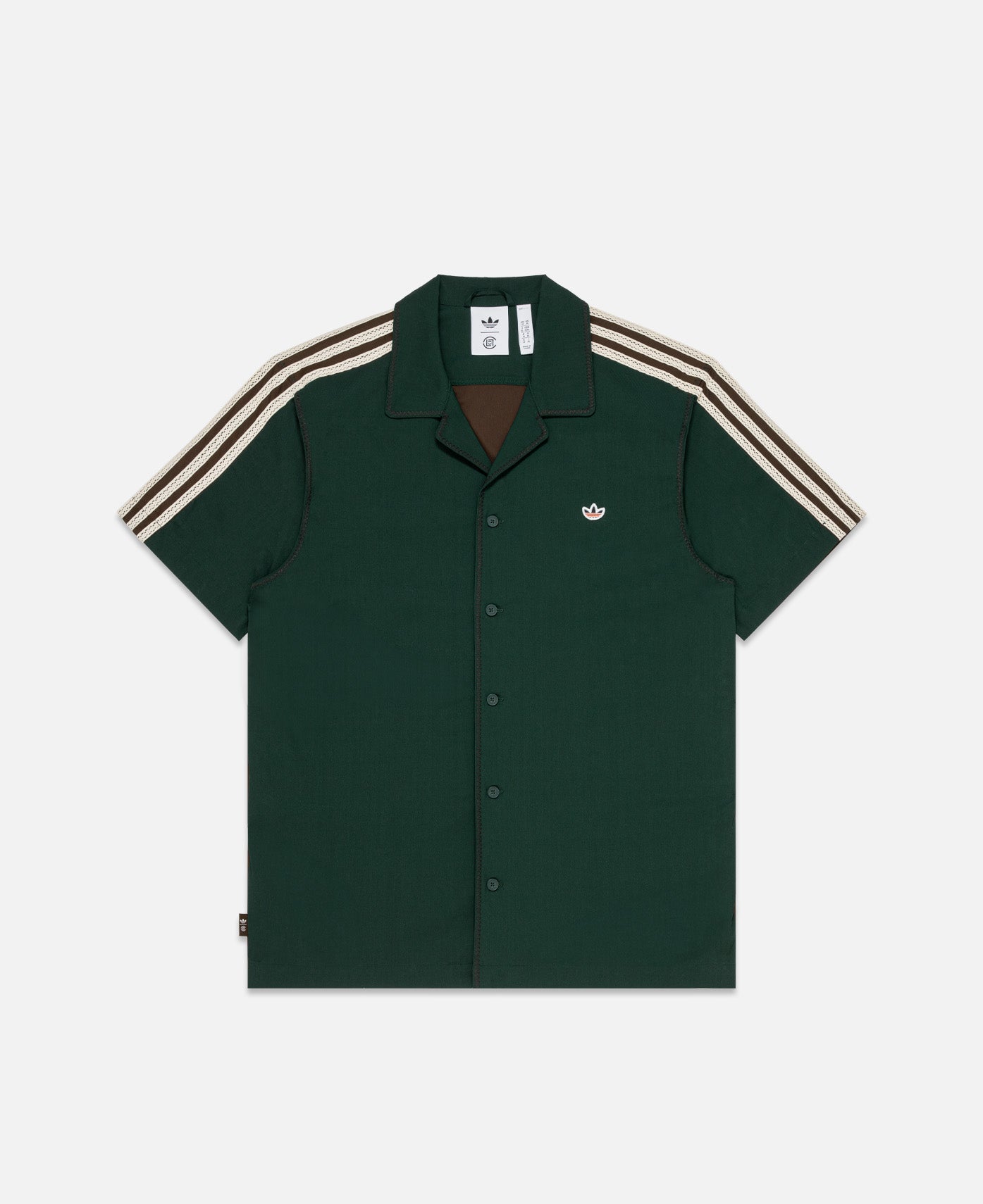 ★人気★ adidas originals x CLOT Bowling Shirt adidas Originals x CLOT Bowling Short-Sleeved Unisex Shirt