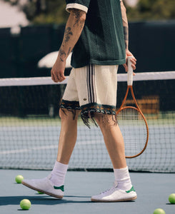CLOT Knit Shorts by Edison Chen (White)