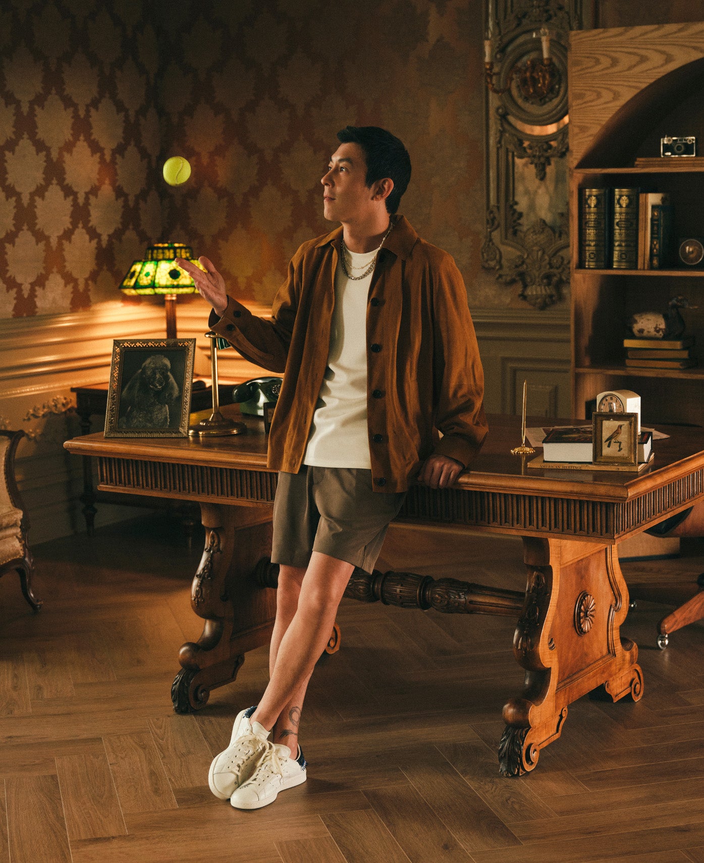 CLOT Stan Smith Beaded by Edison Chen (White)