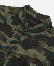 CLOT x BAPE® Chinese Silk Padded Jacket (Green)