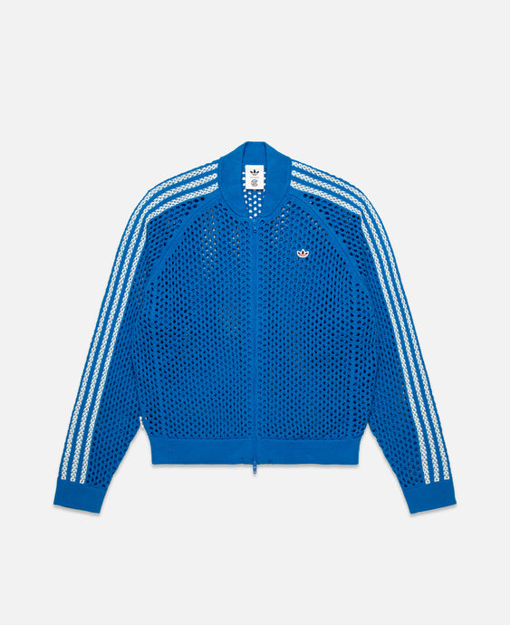 Crochet Track Top by Edison Chen (Blue)