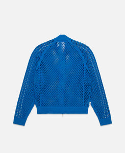 Crochet Track Top by Edison Chen (Blue)