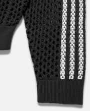 Crochet Track Top by Edison Chen (Charcoal)