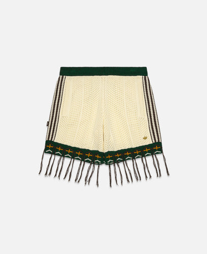 CLOT Knit Shorts by Edison Chen (White)