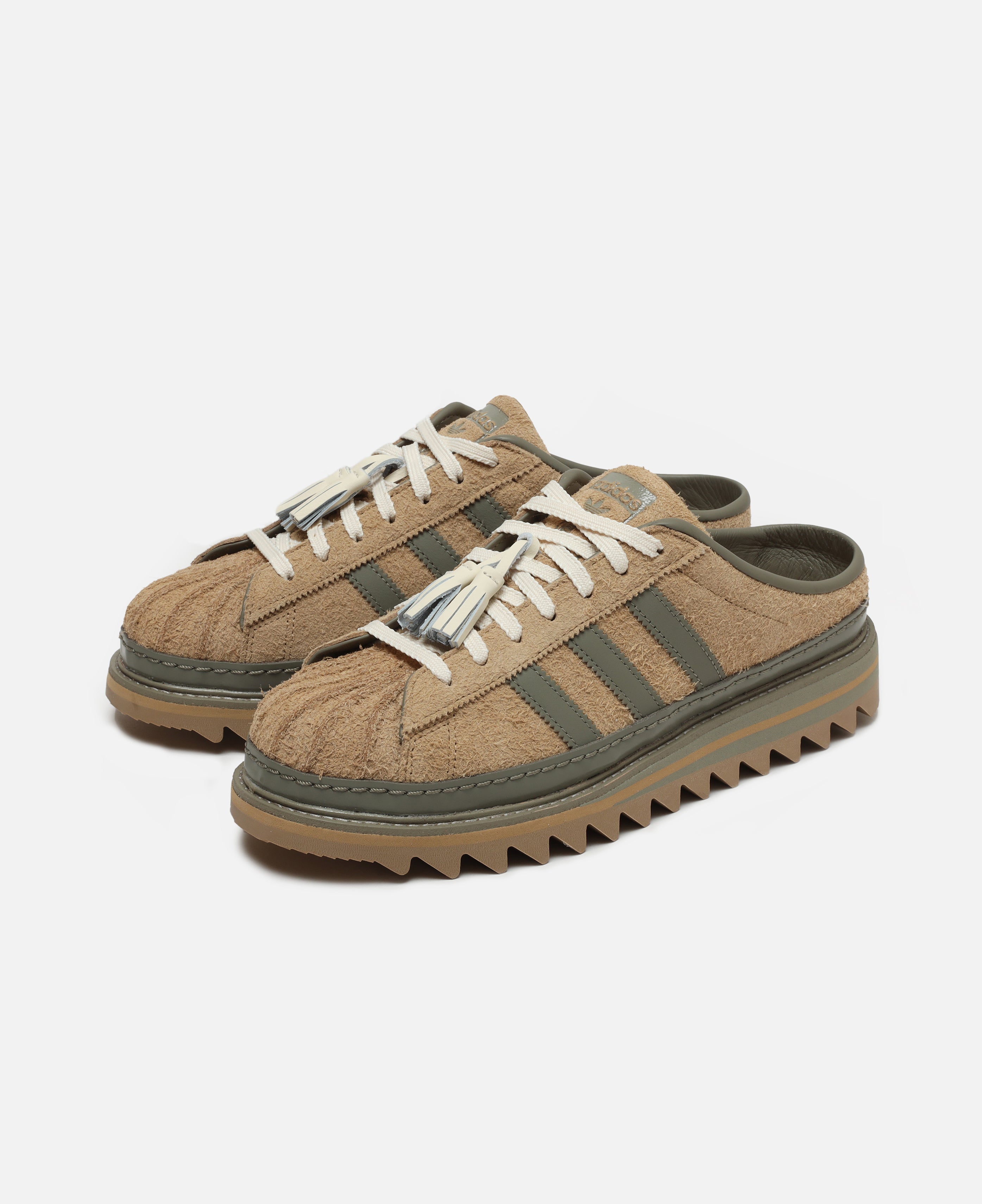 Clot Superstar Mule By Edison Chen (Brown)