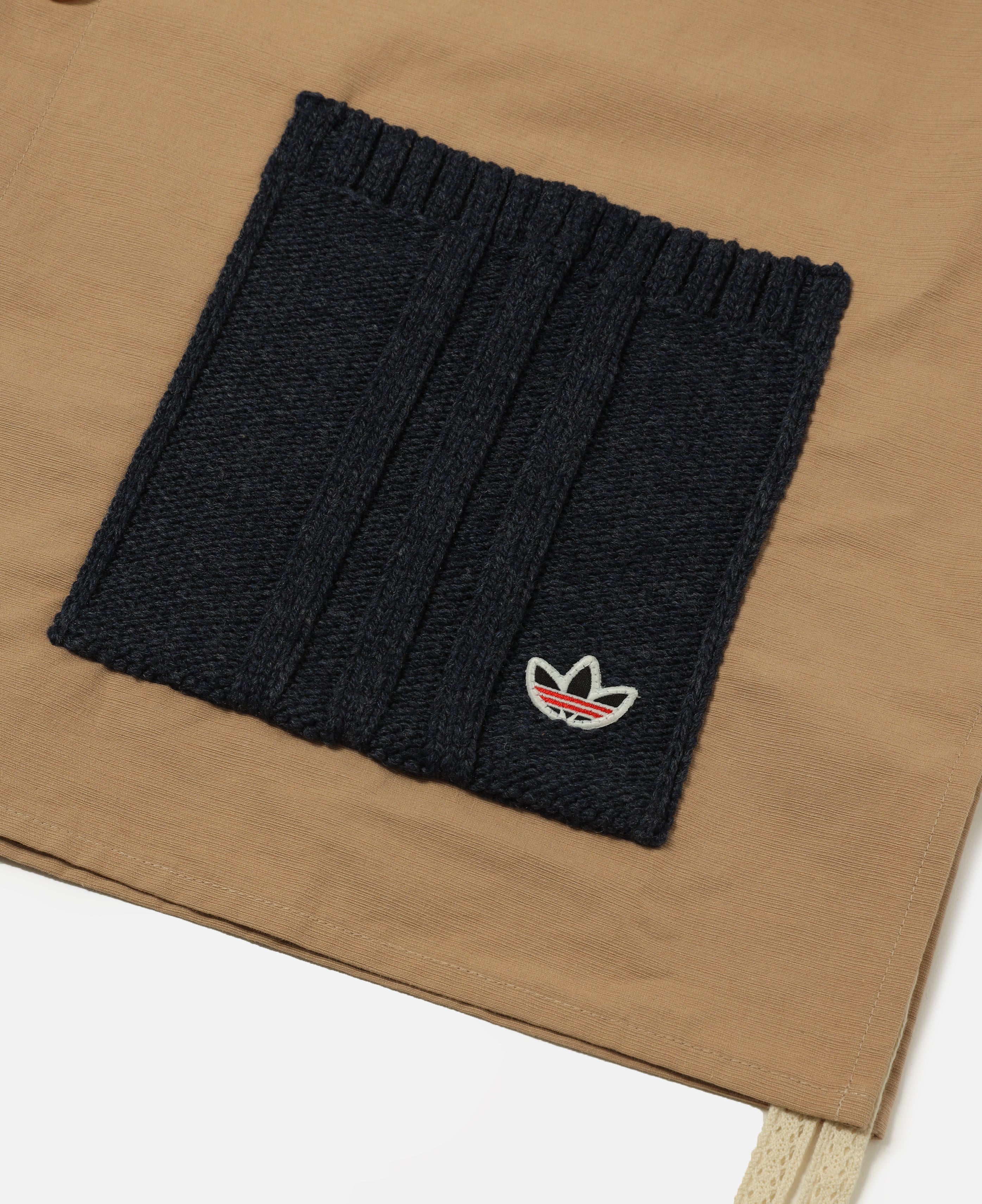 Clot Refined Utility Short Sleeve Shirt (Khaki)