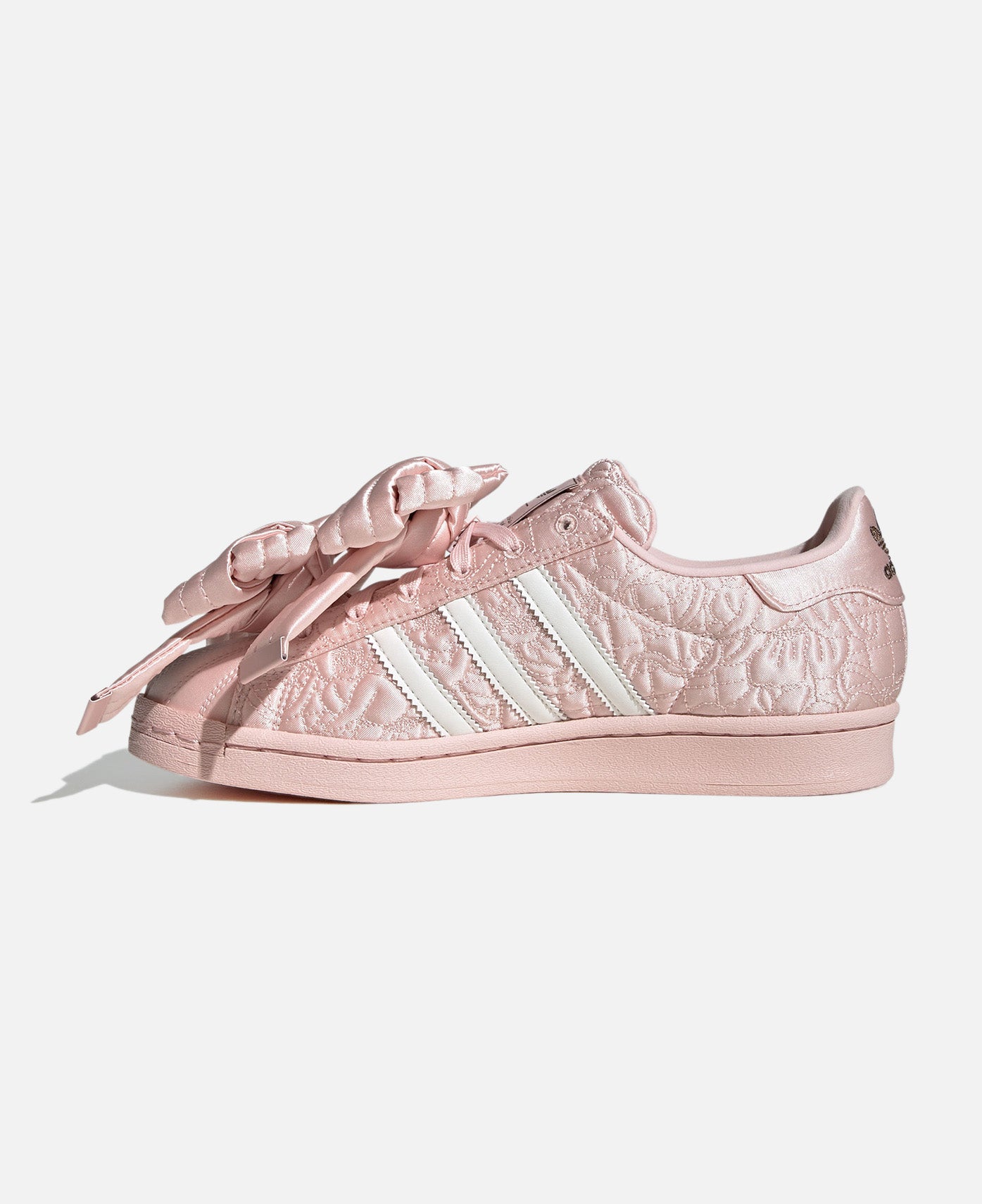 Adidas superstar originals pink and white best sale