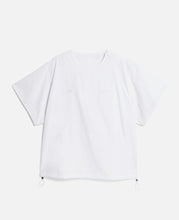 Poplin Pullover Long-sleeve Top (White)