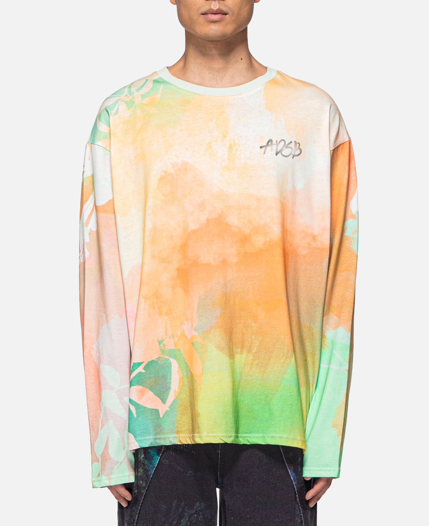 Andersson Bell Rhino Tie Dye Print LS T-shirt