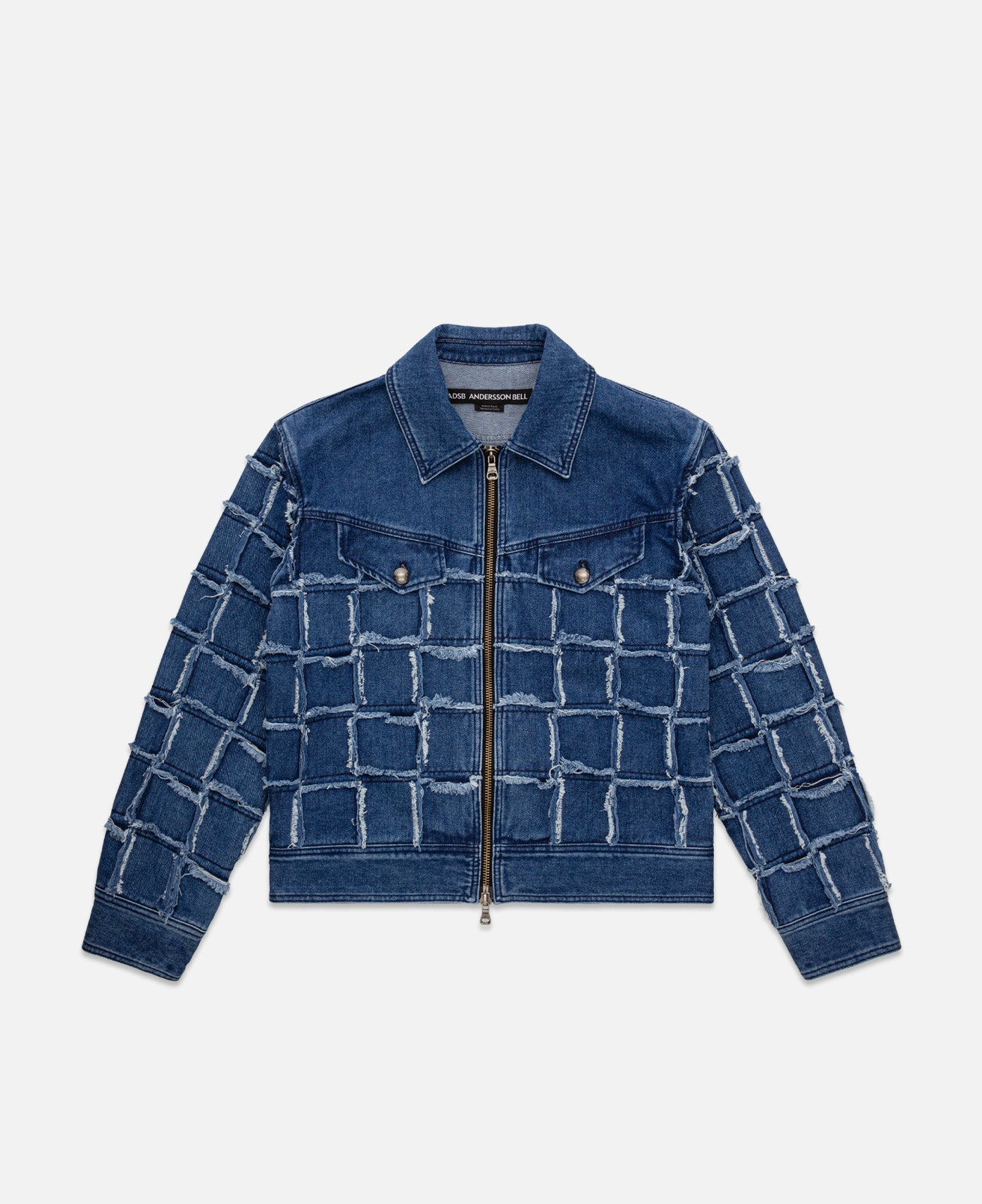 Andersson Bell - Unisex New Patchwork Denim Jacket (Blue) – JUICESTORE