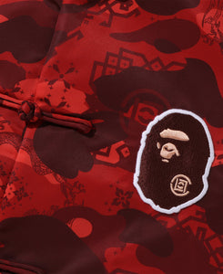 Camo Ape Head Chinese Jacket (Red)