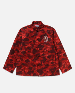 Camo Ape Head Chinese Jacket (Red)