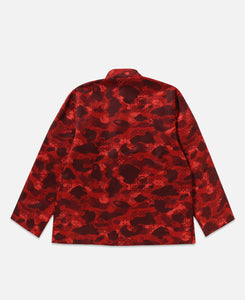 Camo Ape Head Chinese Jacket (Red)