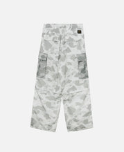 Camo Detachable Relaxed Fit Cargo Pants (Grey)