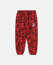 Camo Logo Sweat Pants (Red)