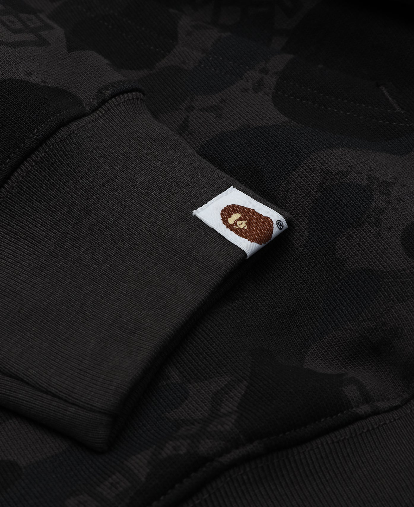 BAPE® x CLOT - Camo Split Shark Relaxed Fit Full Zip Hoodie (Camo