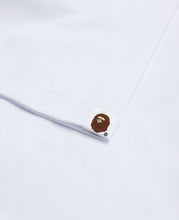 College Relaxed Fit  T-Shirt (White)