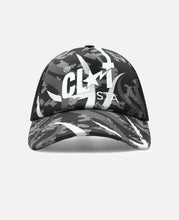 Egra Camo Trucker Cap (Grey)