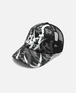 Egra Camo Trucker Cap (Grey)