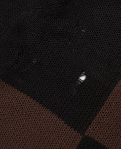 Quadcut Knit (Brown)