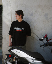 Bubble Logo Print Massive T-Shirt (Black)