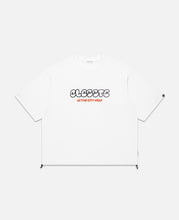 Bubble Logo Print Massive T-Shirt (White)
