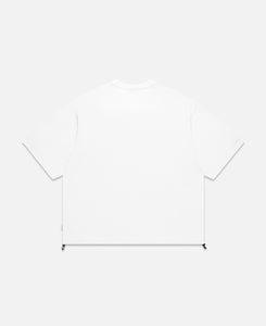 Bubble Logo Print Massive T-Shirt (White)