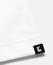 Bubble Logo Print Massive T-Shirt (White)