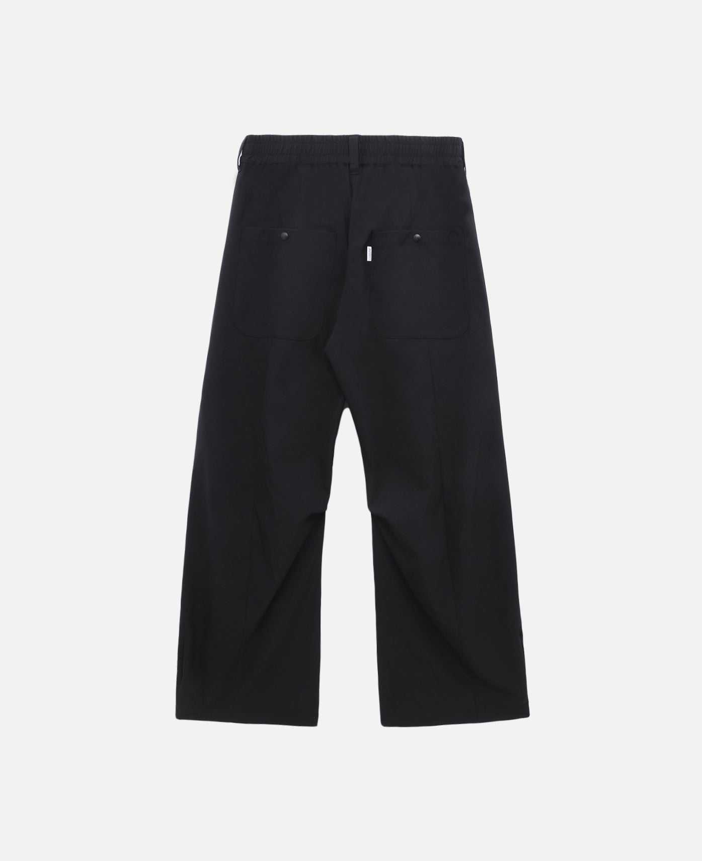 City Uniform Barrel Leg Easy Pants (Black)
