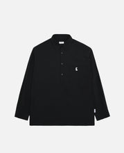 City Uniform L/S Pullover Shirt (Black)
