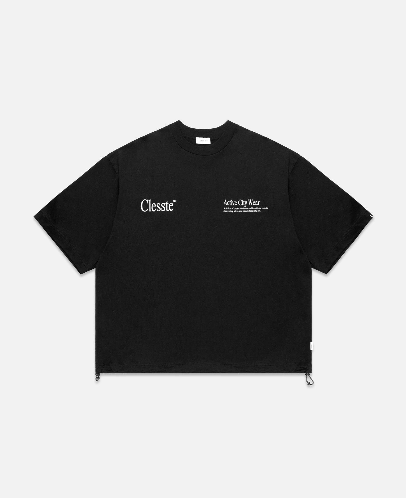 Embroidery Massive T-Shirt (Black)