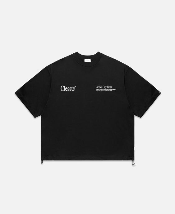 Embroidery Massive T-Shirt (Black)