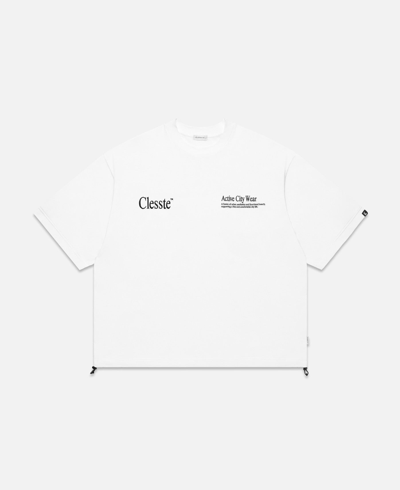 Embroidery Massive T-Shirt (White)