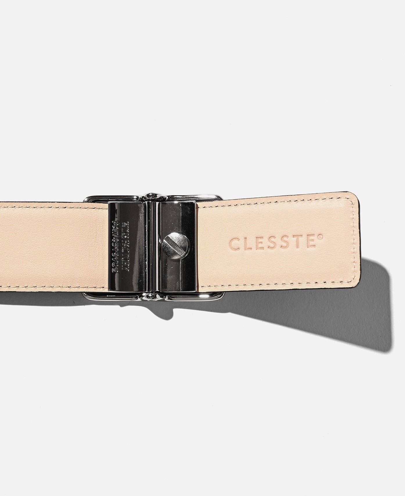 Holeless Essential Leather Belt (Black)