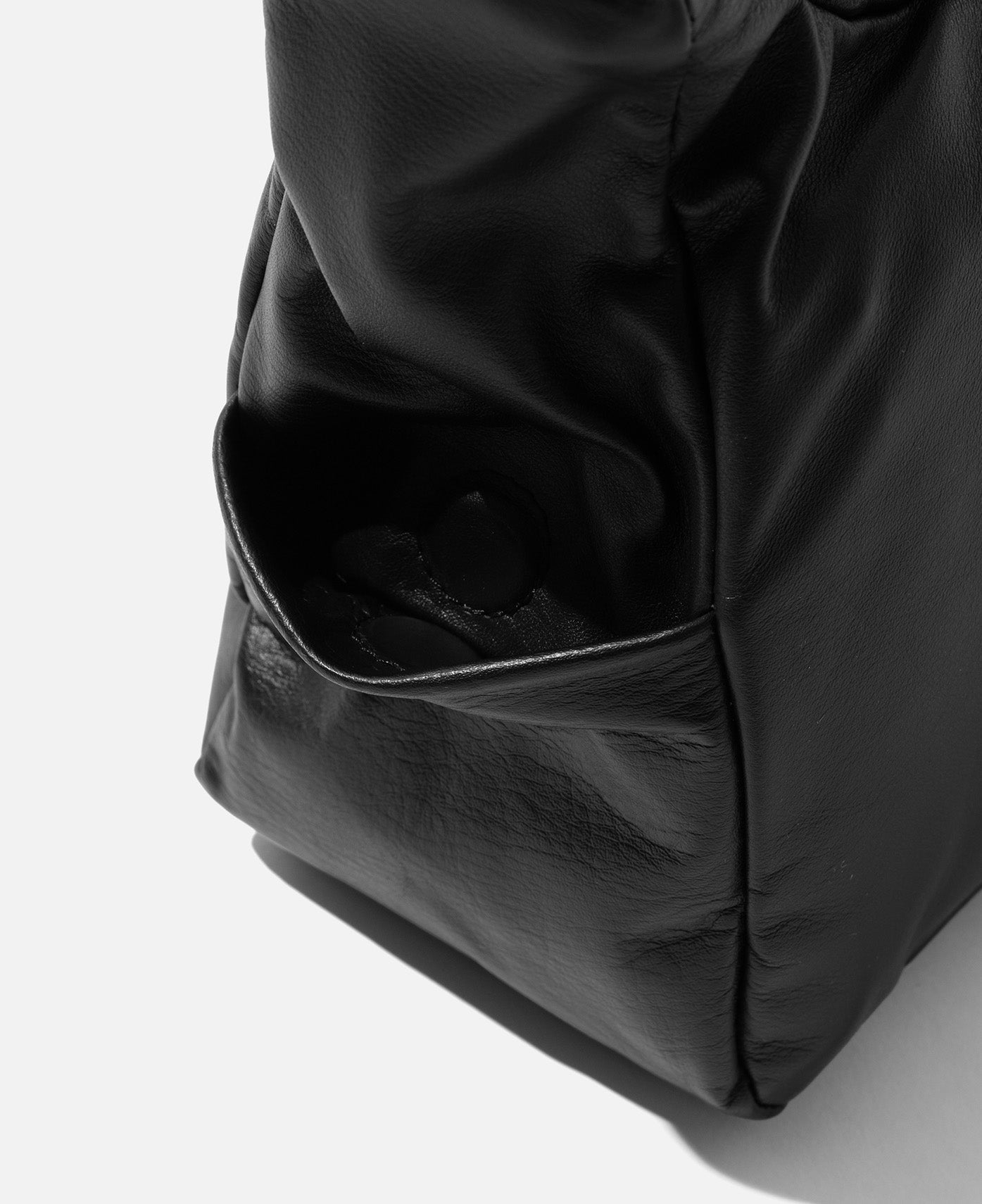 Leather Holiday Bag (Black)