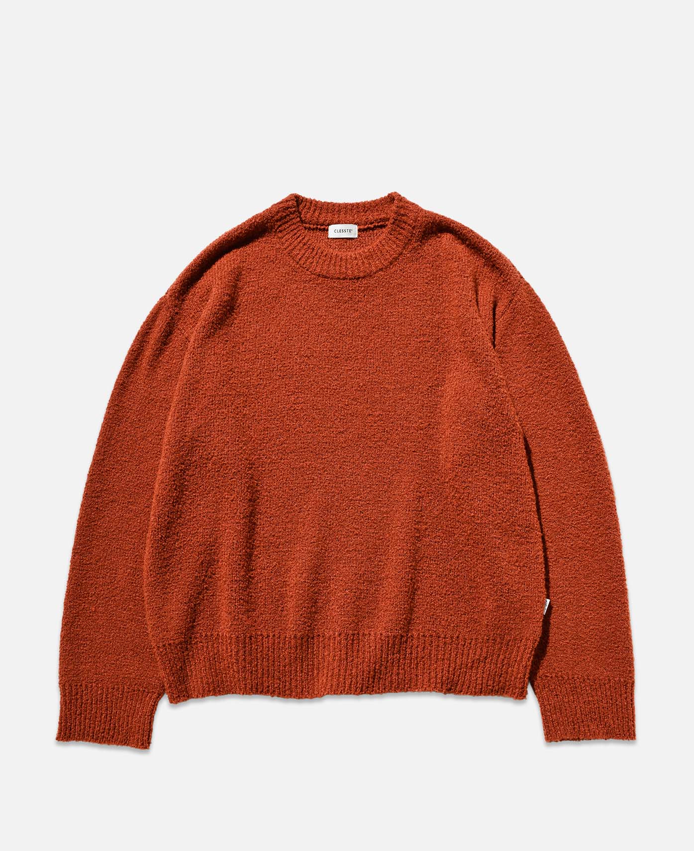 Slub Pile Knit Pullover (Brown)