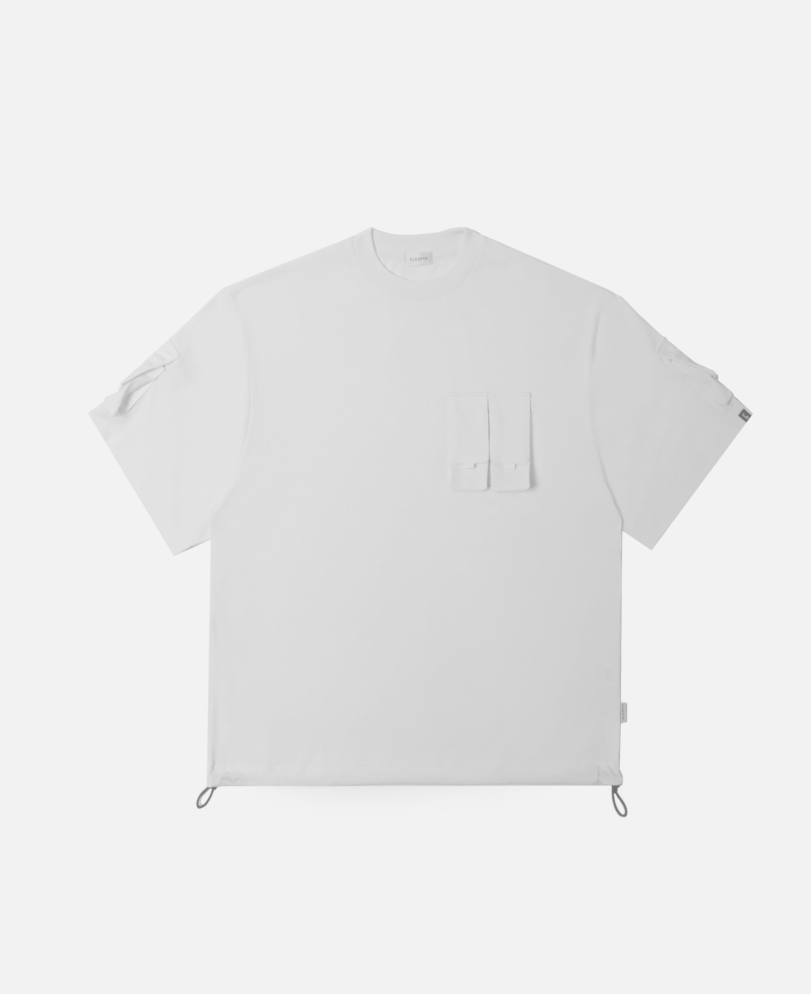 Multi Pocket T-Shirt (White)