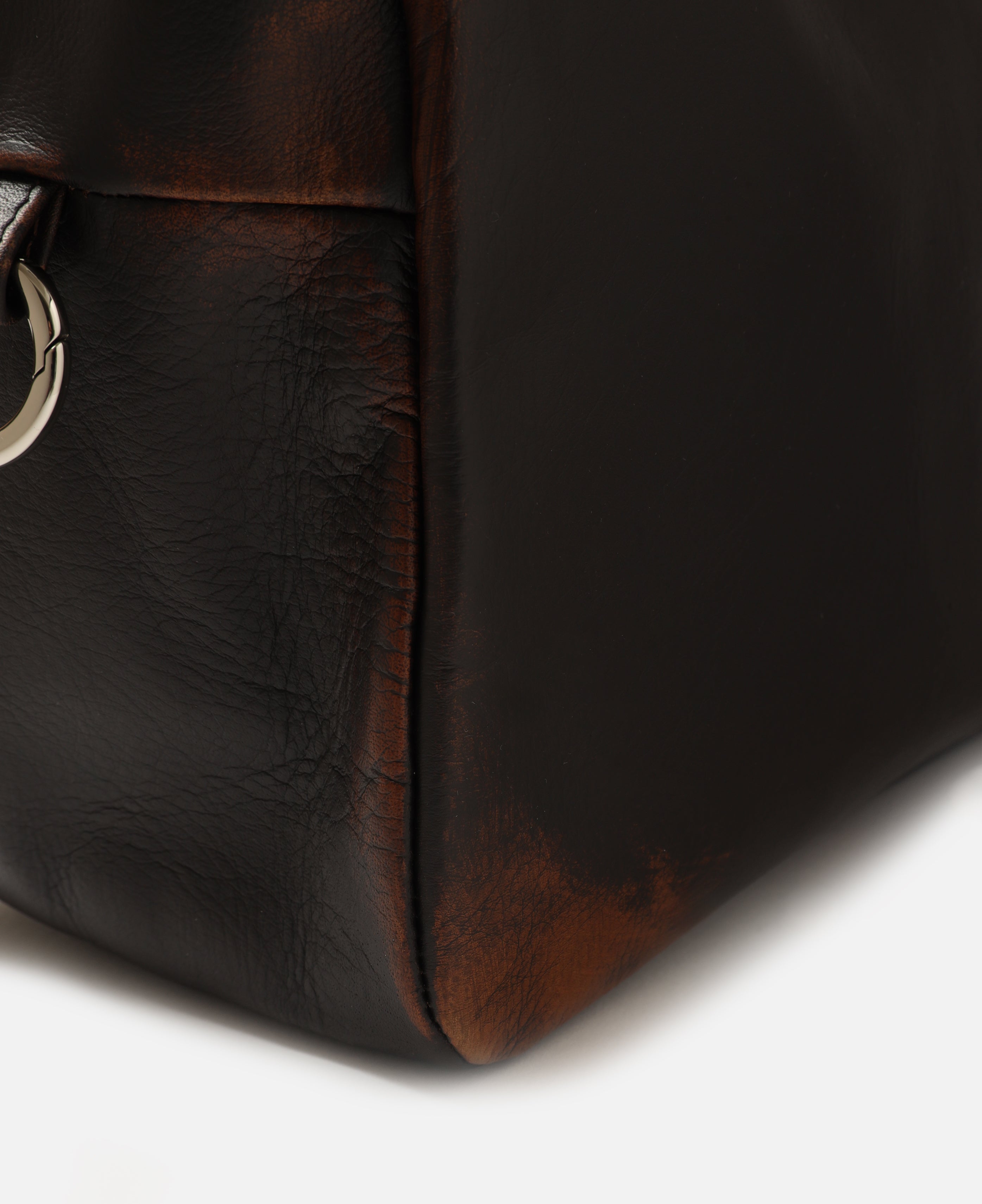 Vintage Leather Holiday Bag (Brown)
