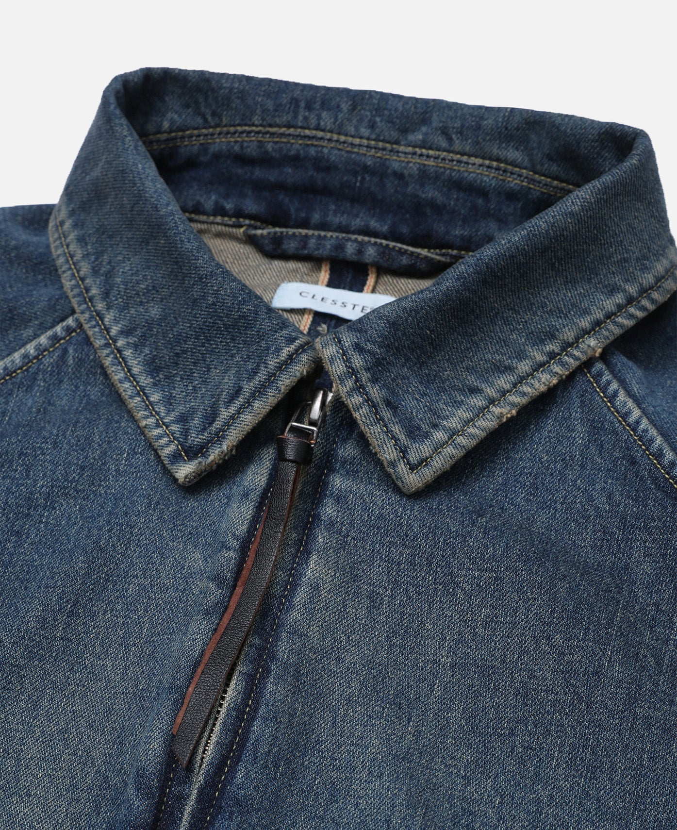 CLESSTE - Vintage Dyed Selvedge Denim City Utility Jacket (Indigo