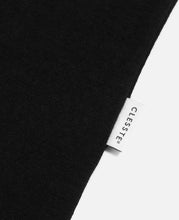 Washable Wool S/S T-Shirt (Black)