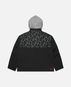 2 In 1 M-65 Leopard Jacket (Black)