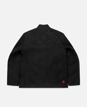 Embroidered Chinese Shirt (Black)