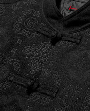 Embroidered Chinese Shirt (Black)