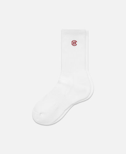 CLOT Logo Socks (White)