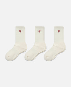 CLOT Logo Socks (Off-White)