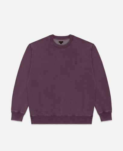 CLOT Washed Logo Sweatshirt (Burgundy)