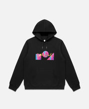 Cut Out Logo Hoodie (Black)