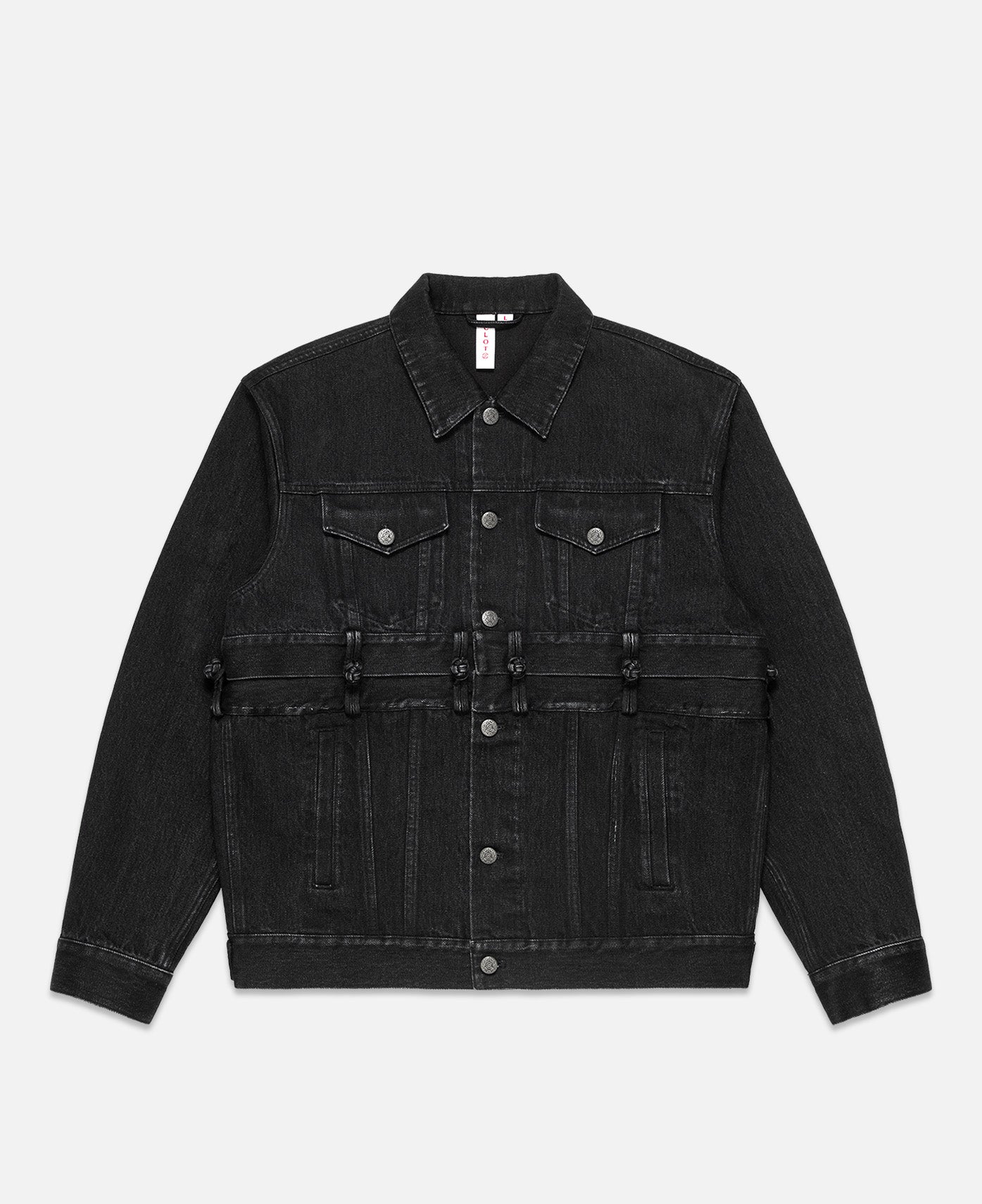 Detachable Denim Jacket (Black)