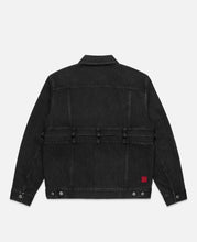 Detachable Denim Jacket (Black)