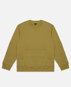 Elbow Patch Crewneck (Beige)